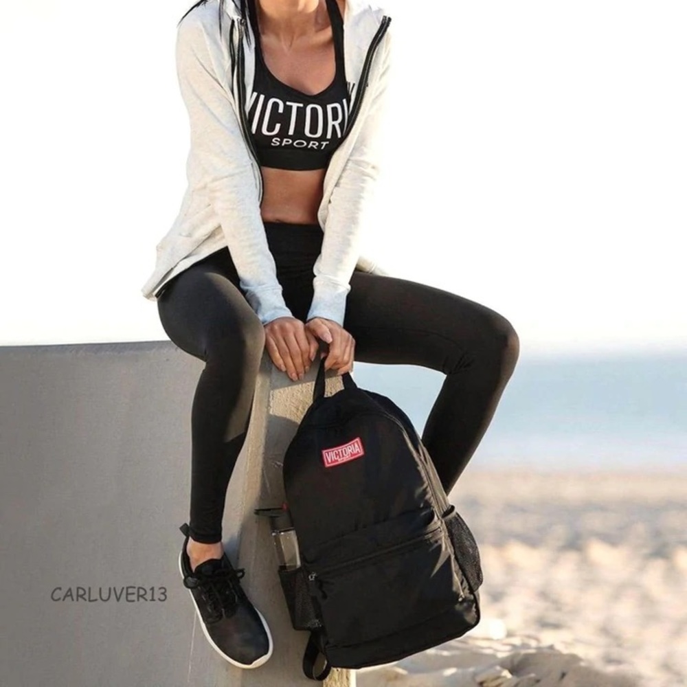 Victoria Secret Sport Black Backpack